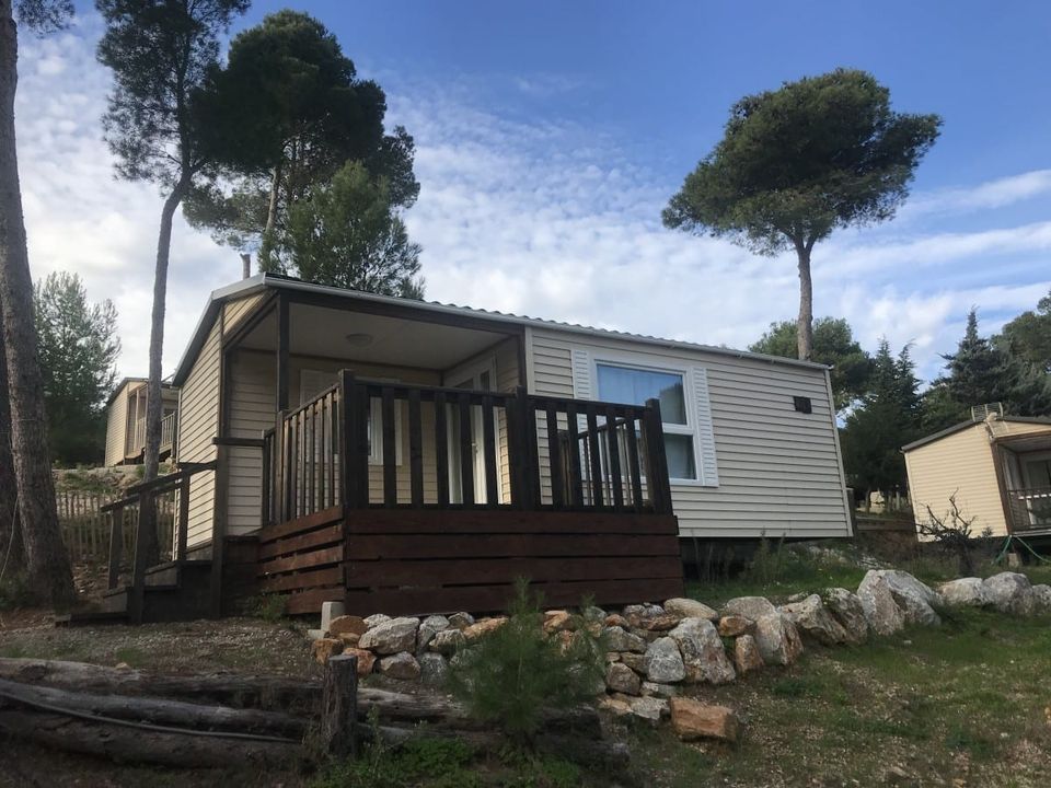 Le Bois des Pins - Mobil home - Mobilhome 4 personnes - Mobil-home CONFORT 2 chambres + TV inclus