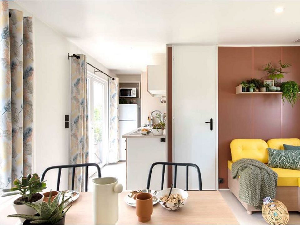 Lou Cigalon - Mobil home - Mobilhome 4 personnes - RIVIERA climatisé - 4 personnes