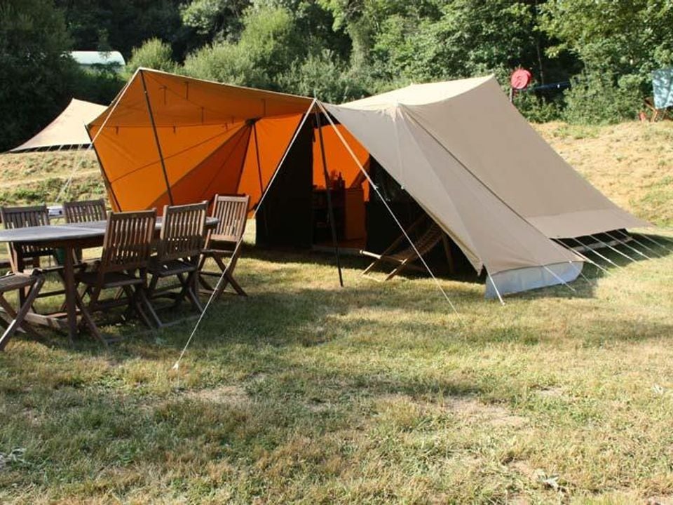 Goudal - Emplacement - Tente 6 personnes - Waard, sans sanitaires