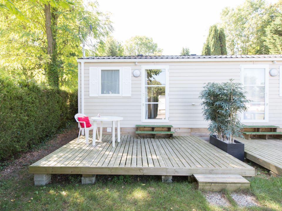 Le Pré des Moines - Mobil home - Mobilhome 2 personnes - BASILIC - 1 chambre
