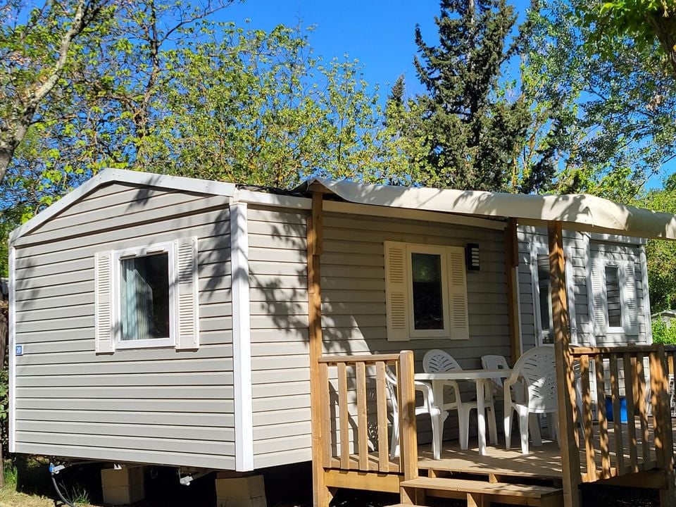 Le Val de Cesse - Mobil home - Mobilhome 5 personnes - Mobil-home WELCOME 27m² - 2 chambres - TV - climatisation - terrasse