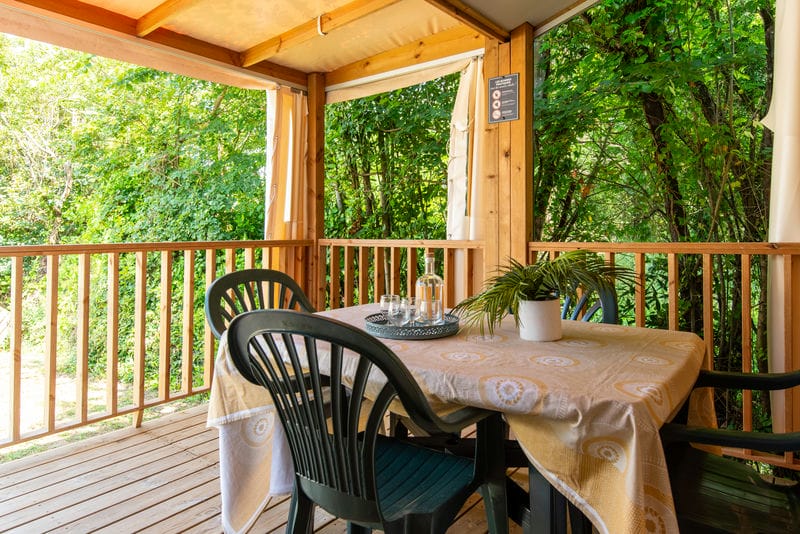 Camping Club Pontaillac Plage - MS Vacances - Mobil home - 4p - Cottage Bergame CONFORT climatisé