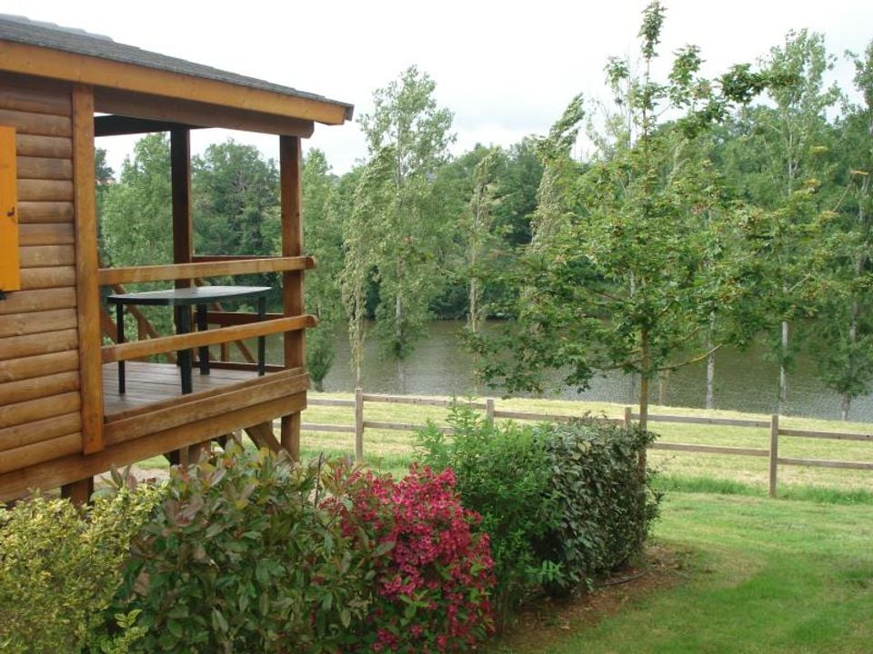 Le Lac de Bonnefon - Châlet - Chalet 5 personnes - Premium avec vue sur le Lac 34 m² 2 chambres