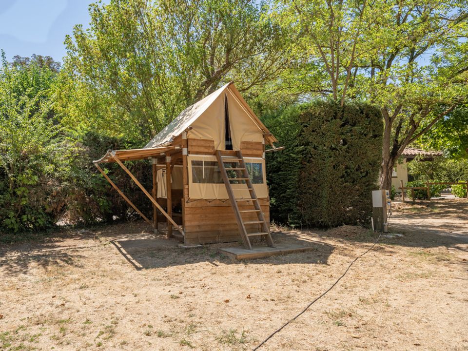 Les Routes de Provence - Tente meublée - Tente 2 personnes - Cabane - 1 chambre (sans sanitaire)