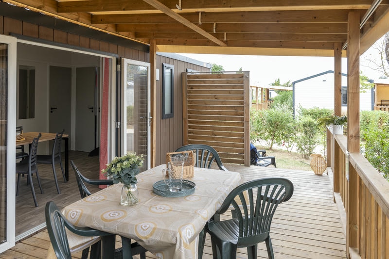 Camping Club Les Tamaris - MS Vacances - Mobil home - 6p - Cottage Bahia CONFORT climatisé