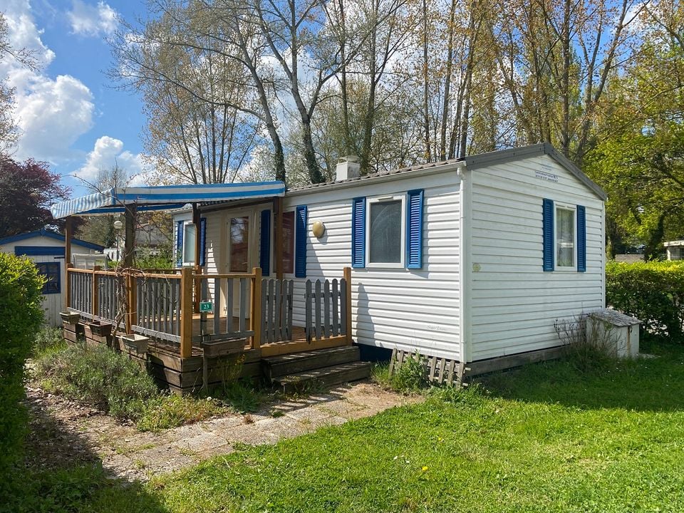 La Fonteclose - Mobil home - Mobilhome 4 personnes - FAMILY - 2 chambres - 30m² - terrasse