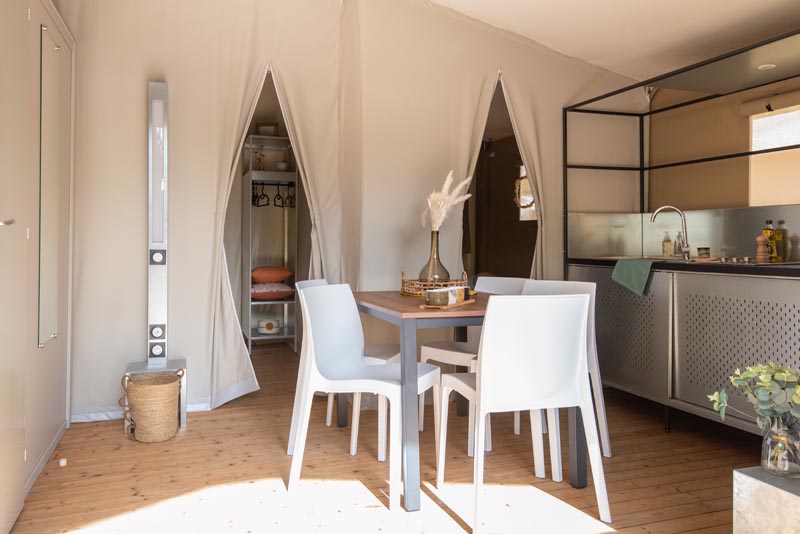 Camping Club Navarrosse Plage - MS Vacances - Lodge - 5p - Lodge Fidji