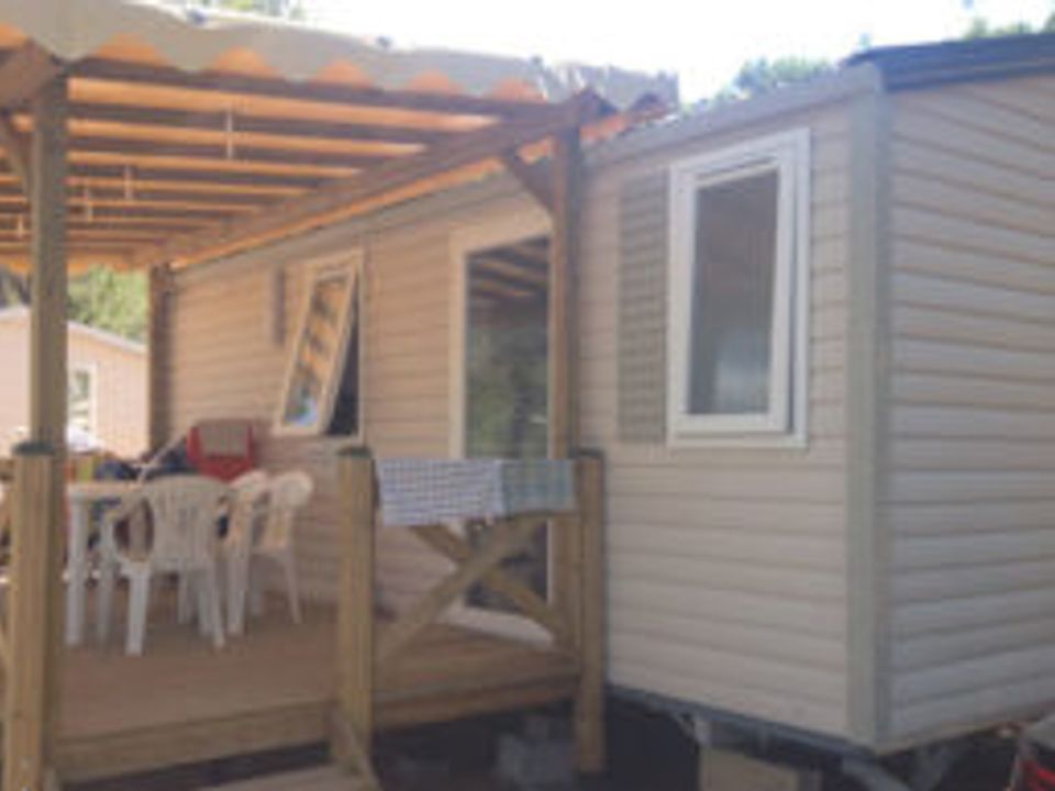 Les Cadenières - Mobil home - Mobilhome 5 personnes - CONFORT AVEC CLIMATISATION 23m² 2 CHAMBRES