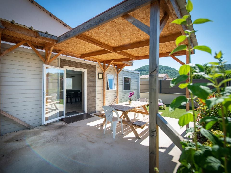 La Cascade - Mobil home - Mobilhome 4 personnes - Super Riviera équipé PMR Climatisé