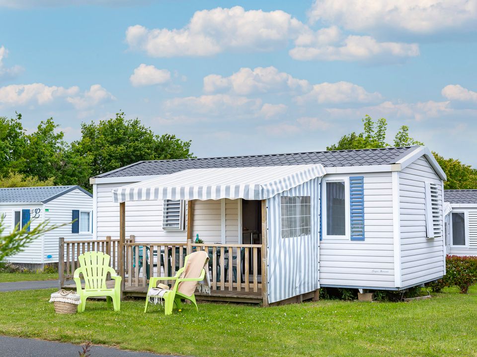 La Ferme de la Serraz - Mobil home - Mobilhome 4 personnes - Mobil-home CONFORT - 2 chambres - Climatisation