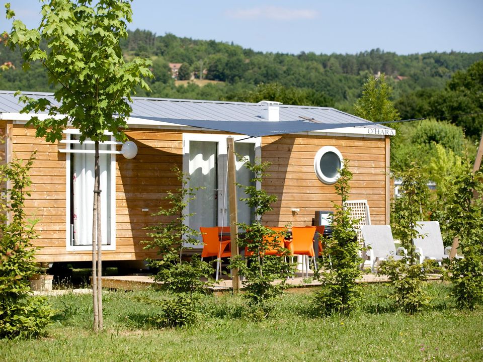 La Dordogne Verte - Mobil home - Mobilhome 6 personnes - Mobil Home PRIVILEGE - 3 chambres plus climatisation