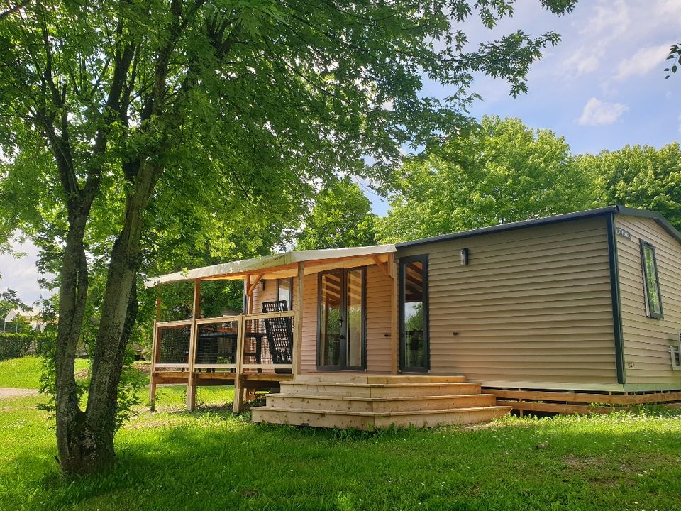 Domaine de l'Epinette - Mobil home - Mobilhome 6 personnes - Family Premium - 35m² - climatisé