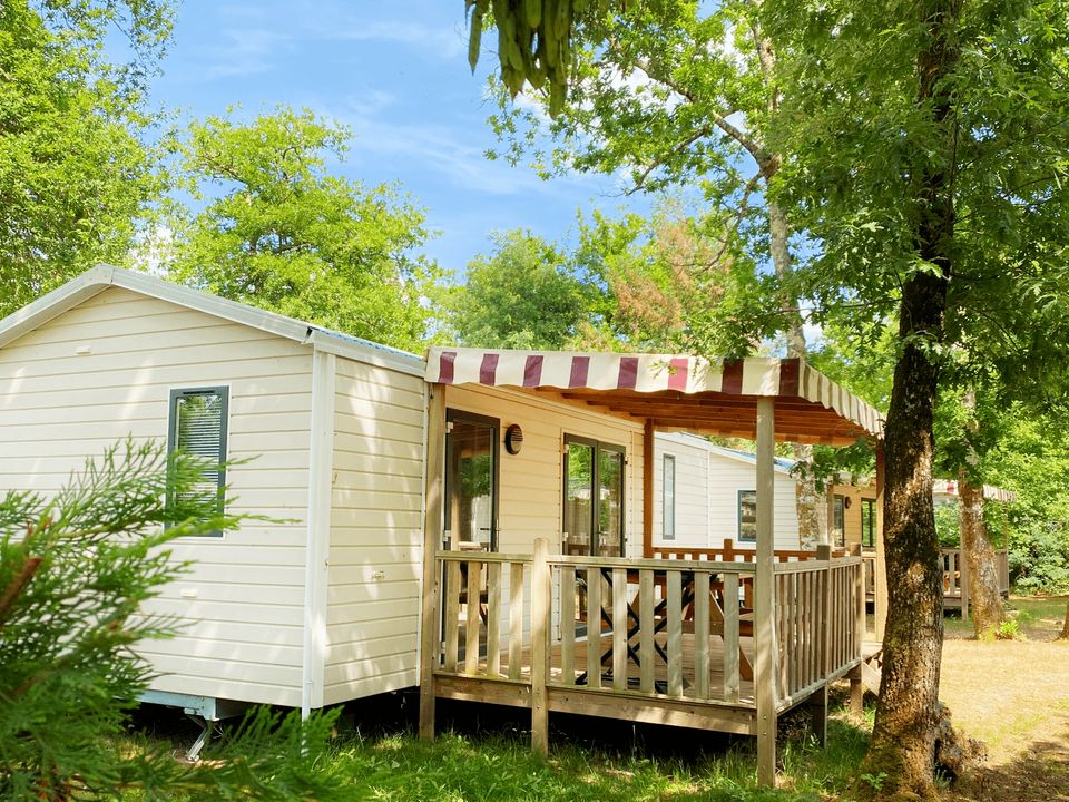 Le Lou Broustaricq - Mobil home - Mobilhome 4 personnes - Macao - arrivée mercredi