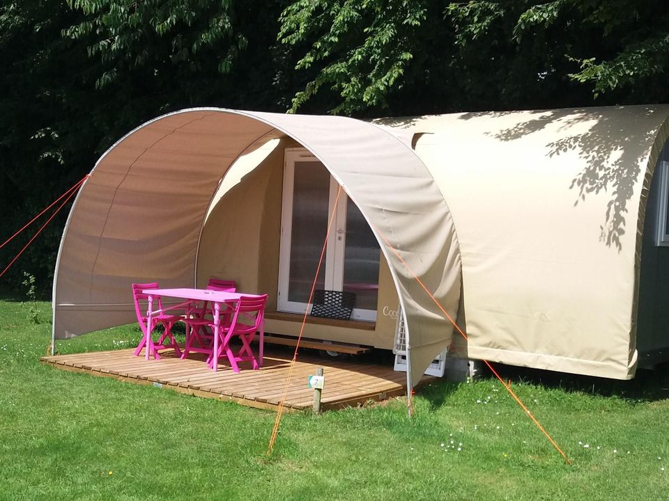 Le Clos de Balleroy - Bungalow - Bungalow toilé 4 personnes - COCO SWEET, (sans sanitaires)