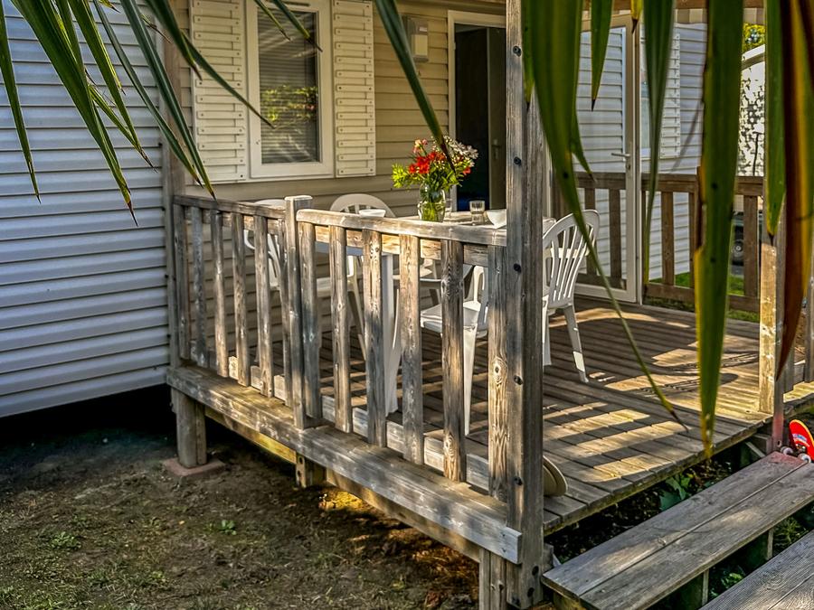 Le Lagon Bleu - Mobil home - Mobilhome 4 personnes - Ibiza 2 chambres avec terrasse