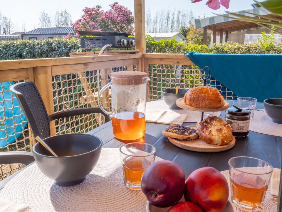 Le Pont de Mazerat - Mobil home - Mobilhome 4 personnes - Select LV Clim Plancha Wifi - 2 chambres - 4 pers