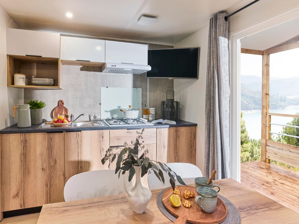 Camping Du Lac - Mobil home - Mobilhome 4 personnes - Eden Duo - 2 chambres + TV