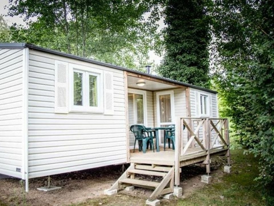 Le Tiradou - Mobil home - Mobilhome 4 personnes - Hergo standard 31 m² (2ch.-4 pers.) 2 SDB + 2 toilettes