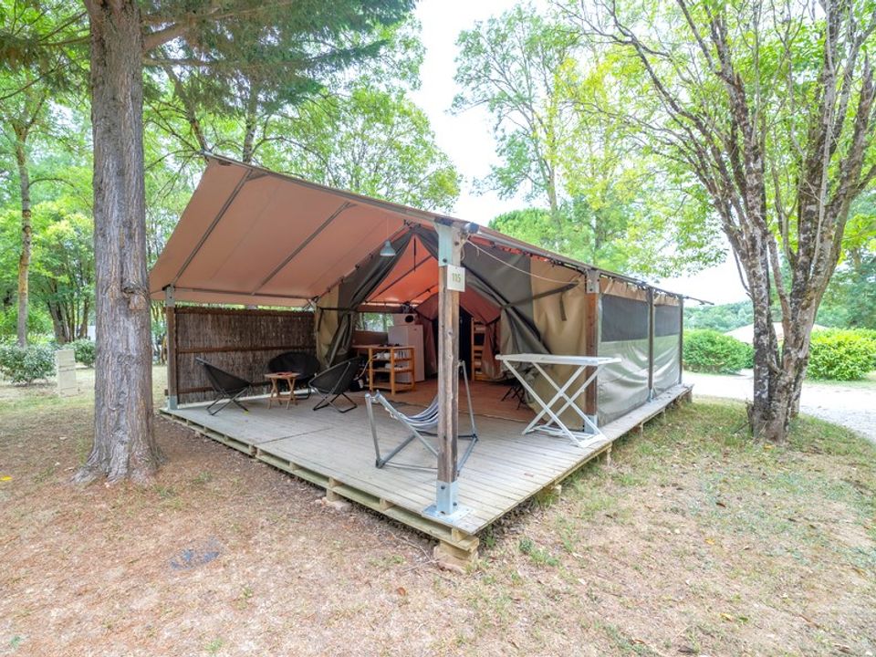 Lac de Thoux - Tente meublée - Tente 5 personnes - Tente Ciela Nature - 2 chambres (sans sanitaire)