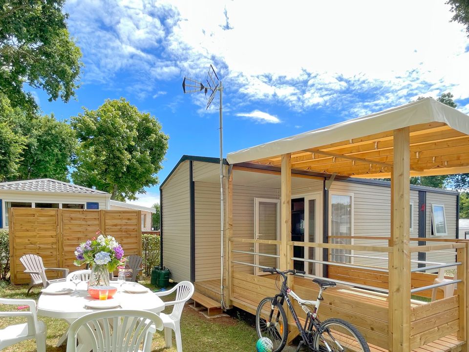 Domaine de Kersial - Mobil home - Mobilhome 6 personnes - Mobil-Home GRAND PRIVILEGE 3 chambres