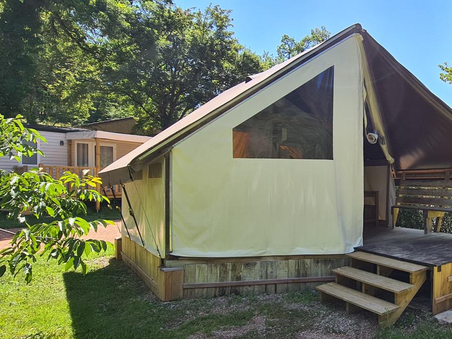Le Papillon - Bungalow - Bungalow toilé 4 personnes - STYLE JUNIOR (Sans sanitaires)