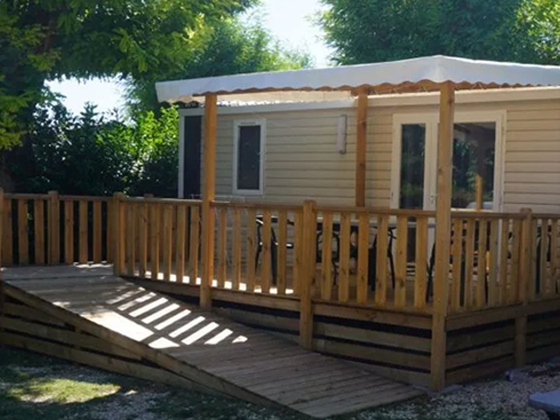La Bonde - Mobil home - Cottage PMR adapté pour personnes à mobilité réduite - 30m² - 2 chambres