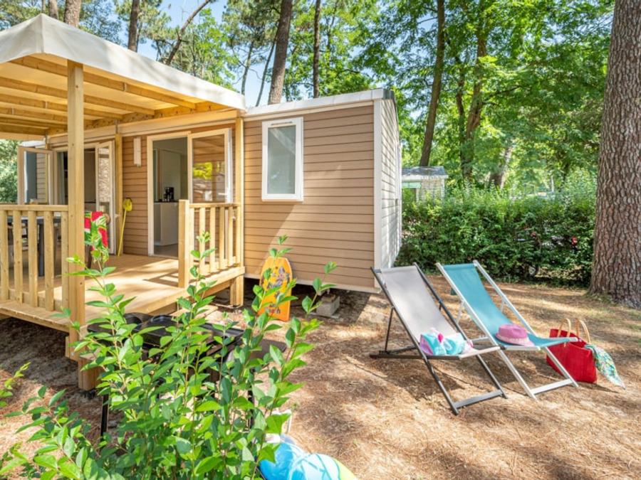 L'Airial - Mobil home - Mobilhome 6 personnes - Cottage Premium 3 chambres 6 pers