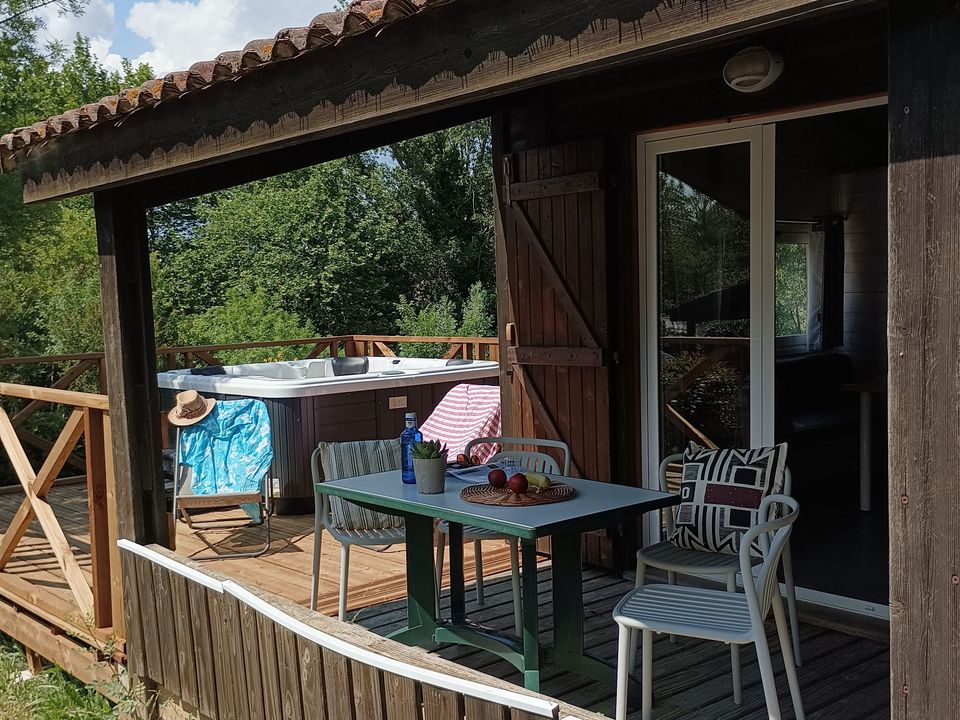 Le Moulin de Sainte Anne - Châlet - Chalet 4 personnes - Premium Zen 2ch.TV-CLIM-SDB-SPA