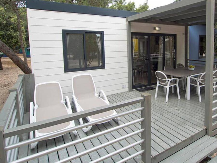 Vranjica Belvedere - Mobil home - Mobilhome 6 personnes - Mobil-home | Premium | 3 Ch. | 6 Pers. | Terrasse surélevée | Clim. | TV