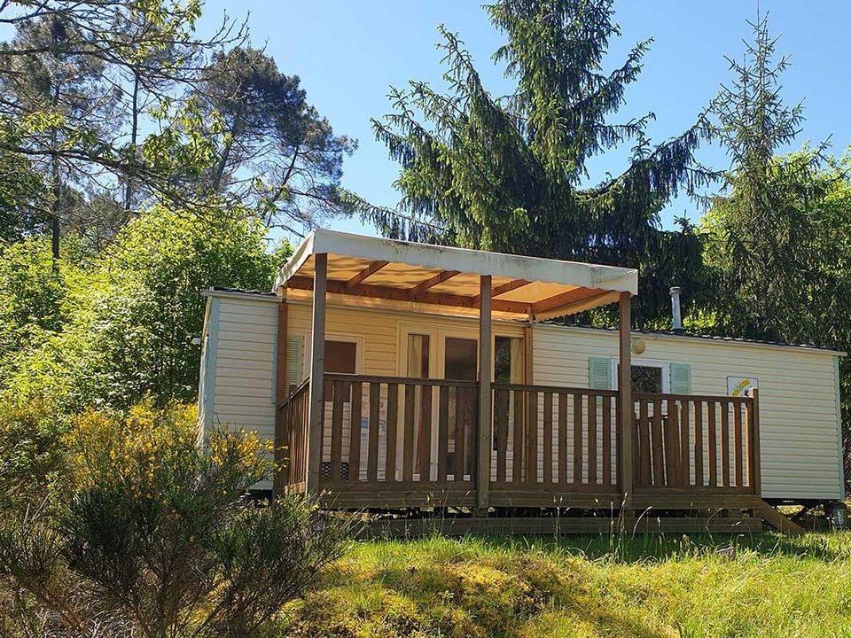 Les Pialades - Mobil home - Mobilhome 5 personnes - Mobilhome 5 - 35m² avec terrasse couverte / 2 chambres