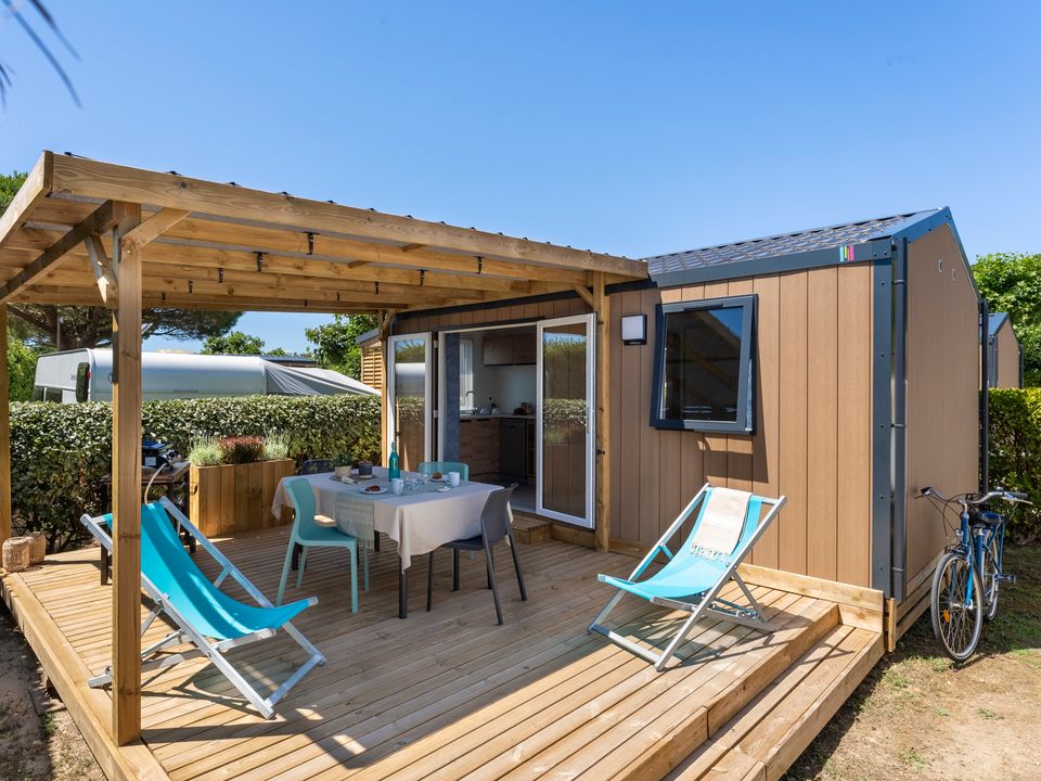 La Ferme de la Serraz - Mobil home - Mobilhome 4 personnes - Mobil-home PREMIUM - 1 chambre