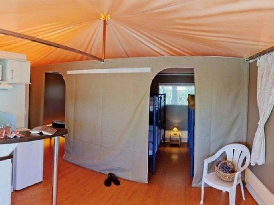 Oléron les Pins - Tente meublée - Tente 5 personnes - Tente Lodge FIRST TRINIDAD 5 personnes
