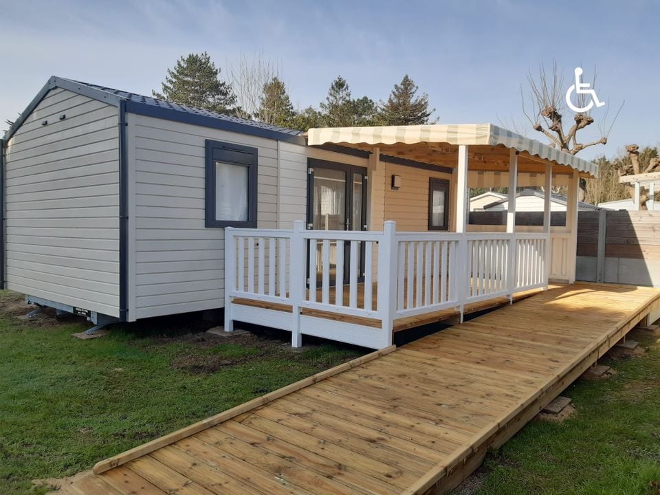 Domaine des Salins - Mobil home - Mobilhome 5 personnes - GRAND CONFORT PMR 30 m² 4/5 personnes