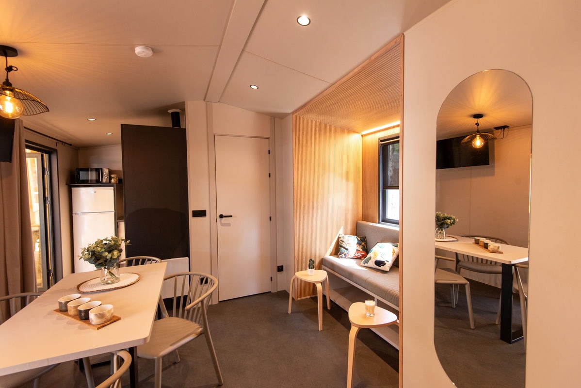 Camping Club Plage Sud - MS Vacances - Mobil home - 6p - Cottage Victoria CONFORT climatisé