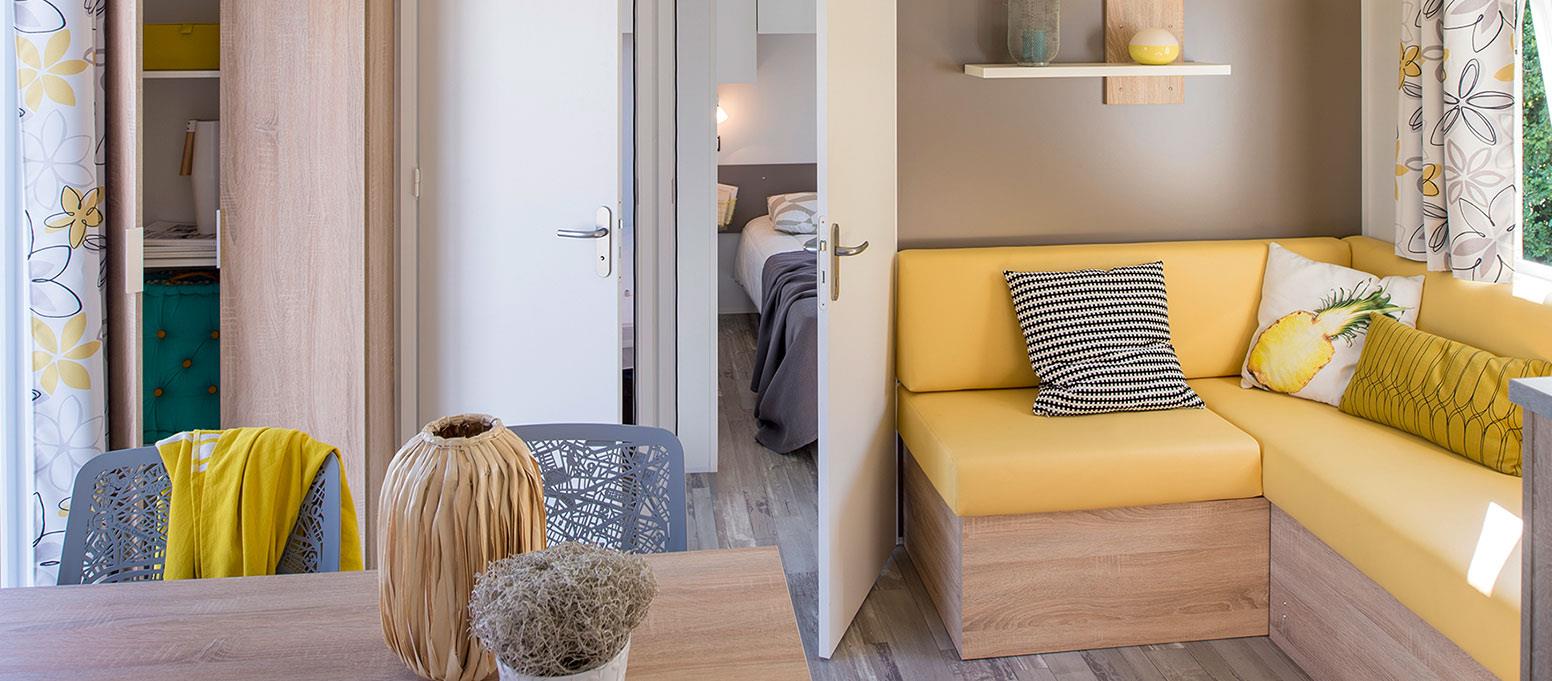 Le California - Mobil home - CALIFORNIA QUATRO 4 chambres - TV