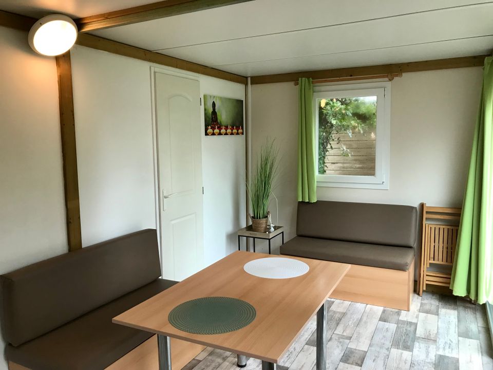 Les Bruyères - Mobil home - Hébergement 4 personnes - pagode de bouddha