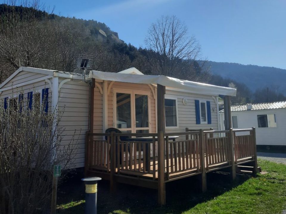 La Ribiere - Mobil home - Mobilhome 4 personnes - MH2 SUPER TITANIA avec sanitaires