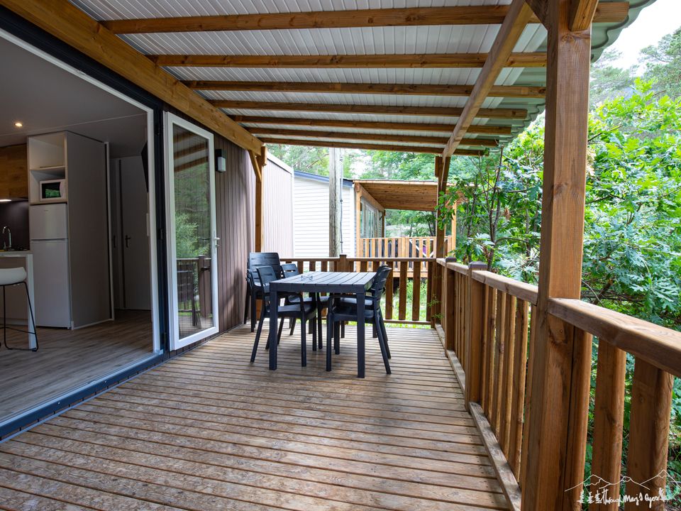 Les Relarguiers - Mobil home - Mobilhome 7 personnes - MH3 Premium Cayolle