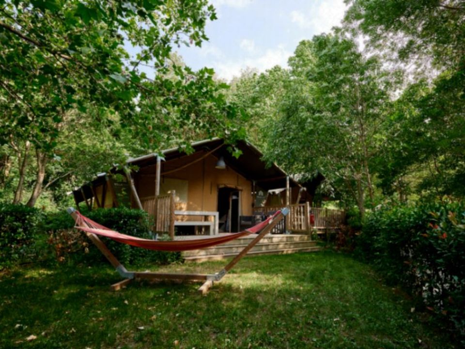 Le Canigou - Tente meublée - Tente en toile et en bois 6 personnes - Cani-lodge 6P