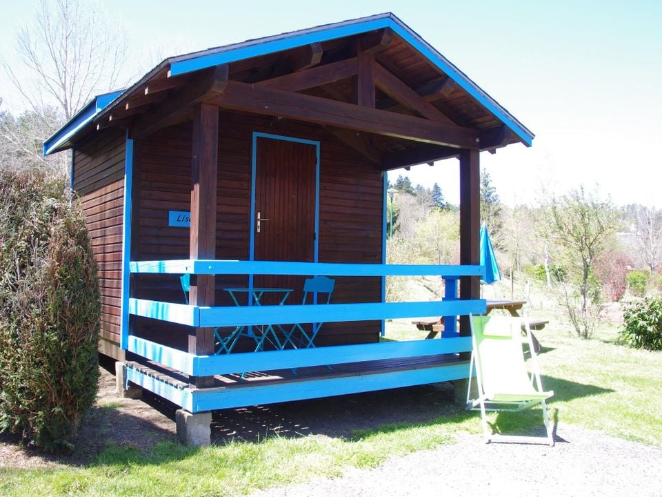 La Rochelambert - Châlet - Chalet 1 personne - CABANON STANDARD BLEU sans sanitaires