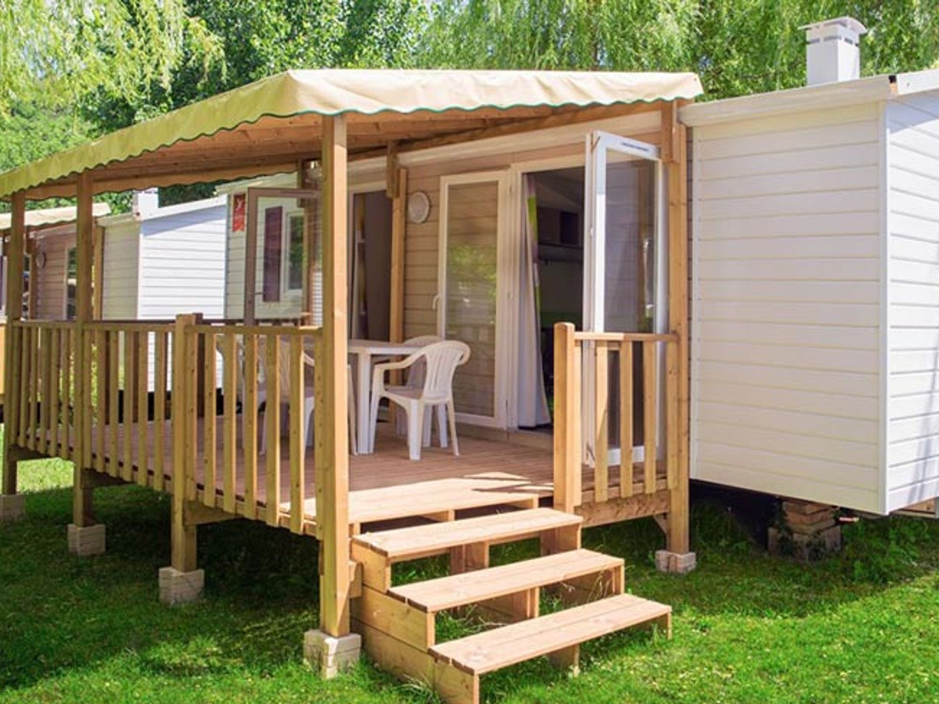 Ker Eugene - Mobil home - Mobil home 2 chambres 4/6 personnes TV