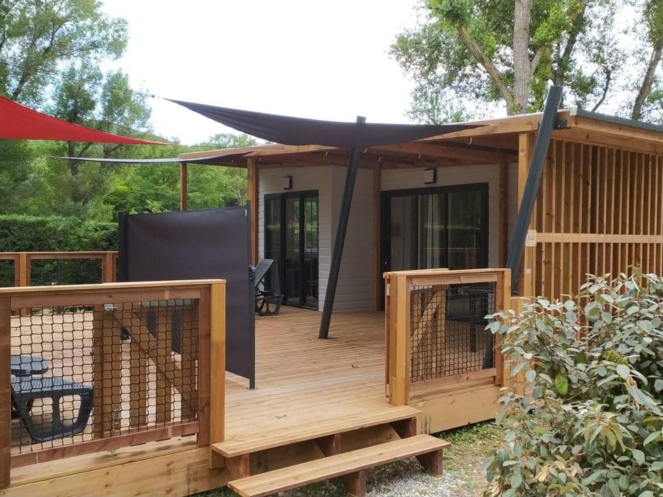 La Rivière - Châlet - Chalet 6 personnes - Badiane Climatisé Premium 2 chambres - 2 salles de bain + Terrasse 19m²