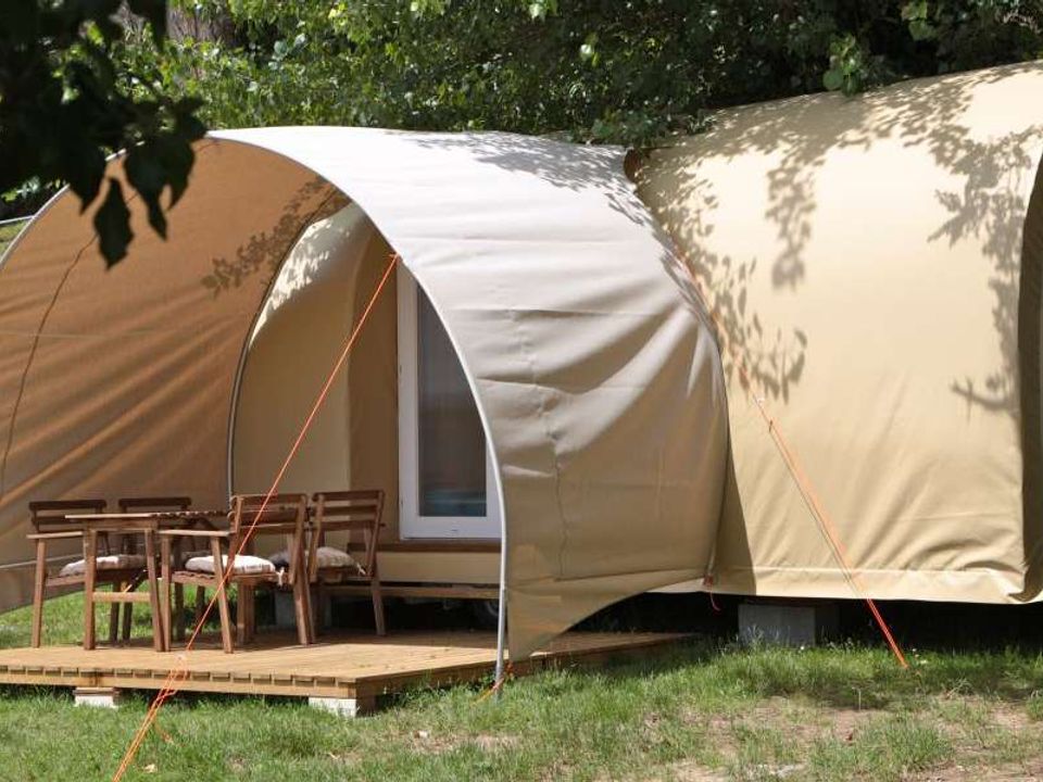 Europa Silvella - Tente meublée - Tente 4 personnes - Coco sweet blue