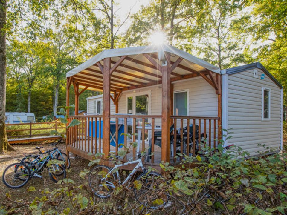 Le Bois Guillaume - Mobil home - Mobilhome 4 personnes - PMR 30m² - 2 chambres (accessible personne à mobilité réduite)