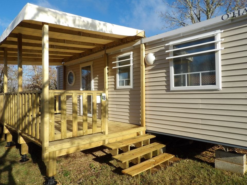 La Ferme des Poutiroux - Mobil home - Mobilhome 6 personnes - O'HARA FAMILLE