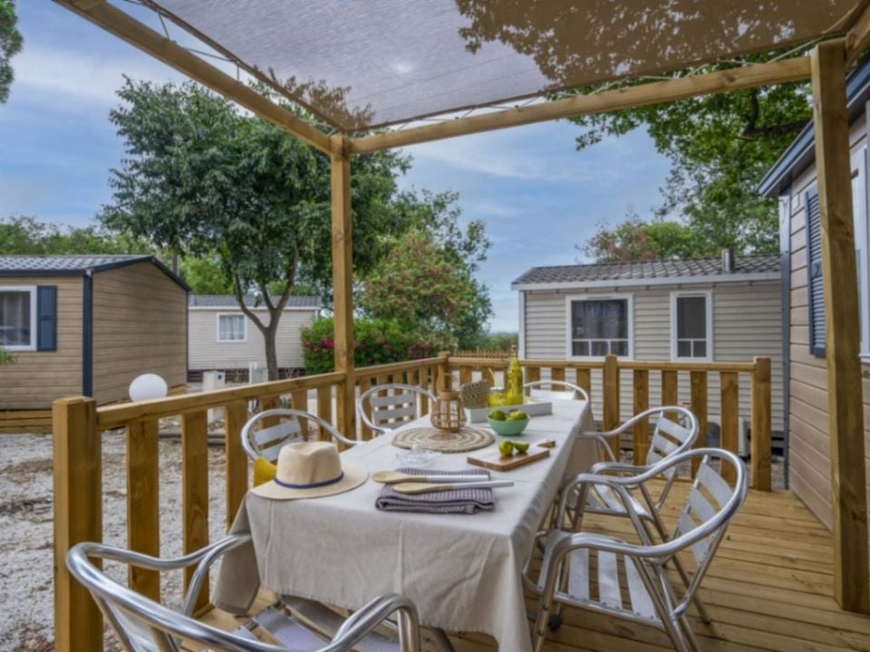 Le Bois Fleuri - Mobil home - Mobilhome 6 personnes - Charme Plus 6 pers 3 ch.