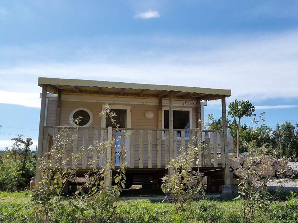 Provence Vallée - Mobil home - Mobilhome 2 personnes - Mobil-home Confort 18m² 1 chambre + terrasse couverte + climatisation + TV