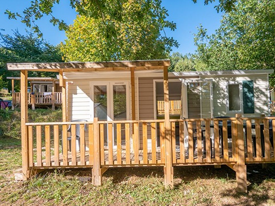 Les Terrasses du Lac - Mobil home - Mobilhome 4 personnes - Comfort | 2 Ch. | 4 Pers. | Terrasse surélevée