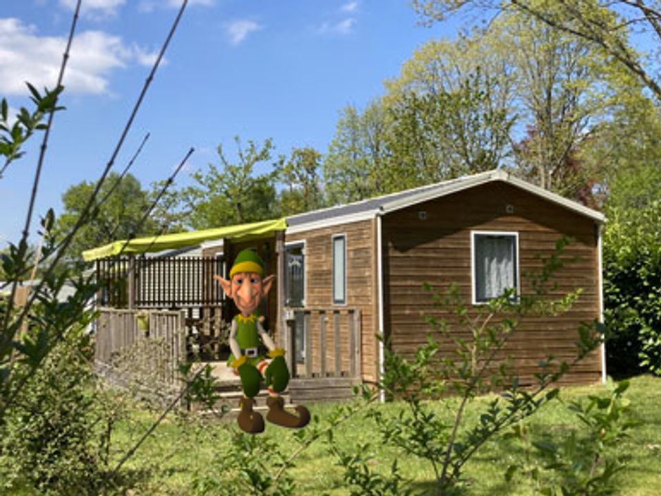 Le Lac ô Fées - Mobil home - Mobilhome 6 personnes - TROLL et FARFADET Mobil-home Confort 36m² - 3 chambres sur parcelle >100m2
