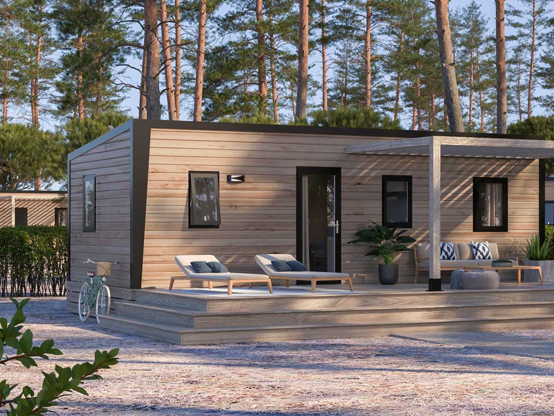 Les Deux Rhone - Mobil home - Mobil home 6 pers.